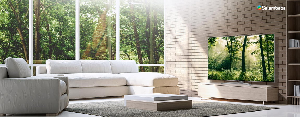 طراحی تلویزیون ال جی SM9000